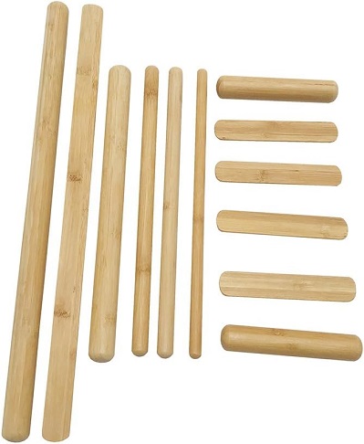 Bamboo Massage Roller Set